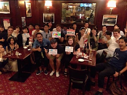 Exciting & Fun Language Exchange British pub Umeda楽しい言語交換Meetu