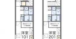 Apartment building レオパレスプレジール町田 207