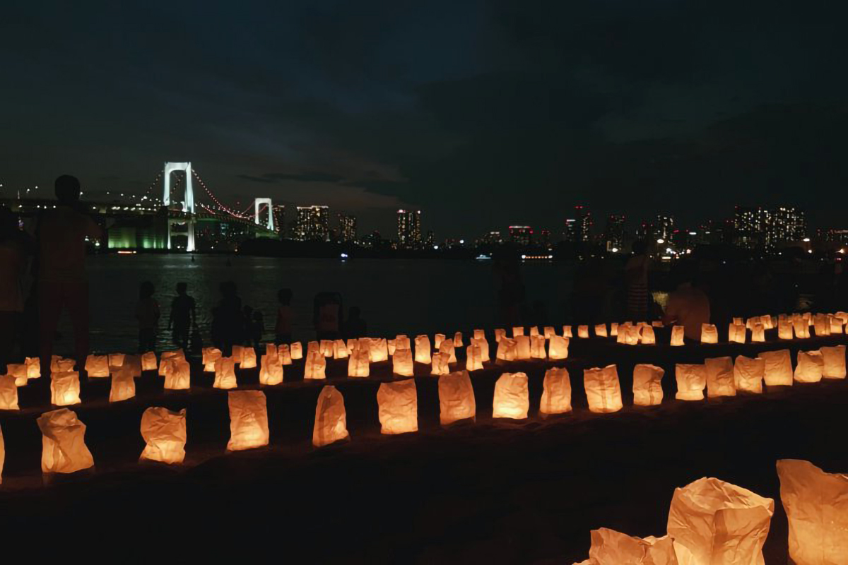 tokyo odaiba lantern festival 175581