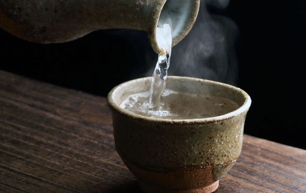 warm Sample sake