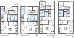 Apartment building レオパレスフォーチュン21 – 477180