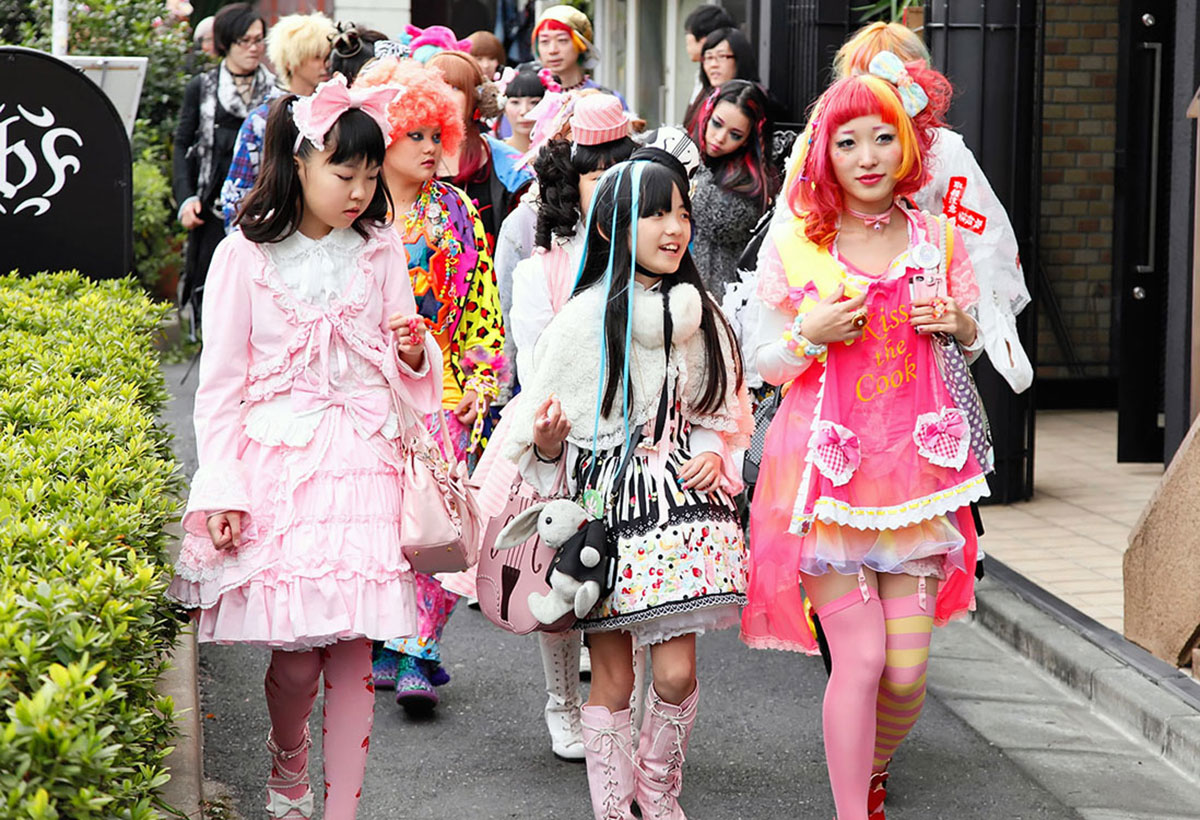 Harajuku district